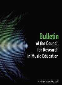 Bulletin of the Council for Research in Music Education cover
