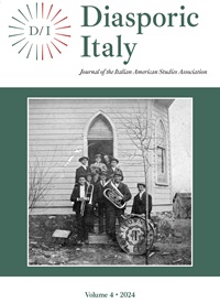 Diasporic Italy: Journal of the Italian American Studies Association cover