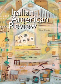 Italian American Review cover