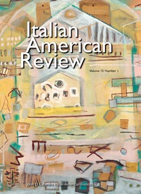 Italian American Review cover