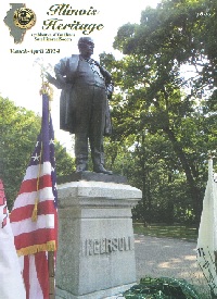 Illinois Heritage Magazine cover