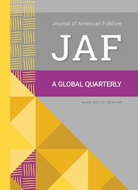 Journal of American Folklore cover