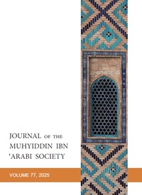 Journal of the Muhyiddin Ibn Arabi Society cover