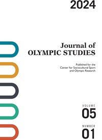 Journal of Olympic Studies cover